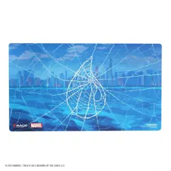 MTG Set of 5 Spider-Man 🕸 Web Lands 🕸 Playmats MagicCon Atlanta ‘25 ✨NEW✨ - Image 3