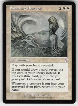 MTG Timeshifted #7 Enduring Renewal Lightly played tcg - Image 1