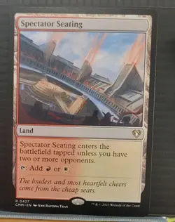 Mtg SPECTATOR SEATING NM Commander Masters 0427 -Argo- - Image 1