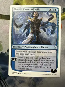 1x Narset, Parter of Veils- Mystery Booster 2- DAM- Mtg Magic The Gathering - Image 1