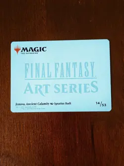 Jenova, Ancient Calamity - Magic: Final Fantasy MTG - Art Series 14/53 - Image 2