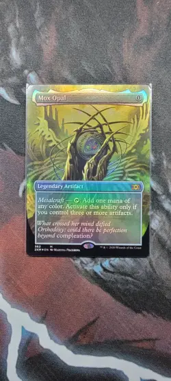 Mox Opal (Borderless) Double Masters Foil - NM - MtG - Image 1