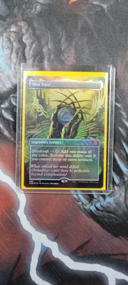Mox Opal (Borderless) Double Masters Foil - NM - MtG - Image 3