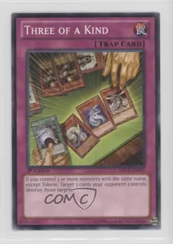Three of a Kind 1st Ed. YuGiOh Return the Duelist #REDU-EN077 - Image 1