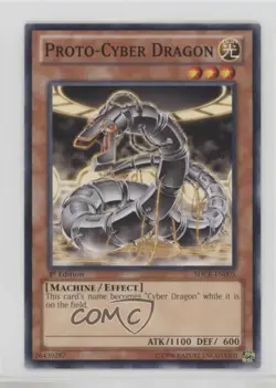 Proto-Cyber Dragon 1st Ed. YuGiOh Cyber Revolution Structure Deck #SDCR-EN005 - Image 1
