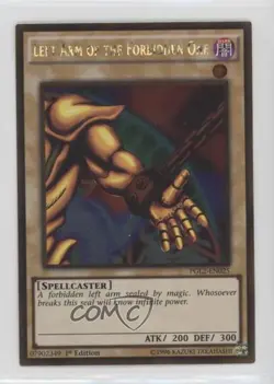 Left Arm of the Forbidden One 1st Ed. YuGiOh Premium Gold: Return Gold - Image 1