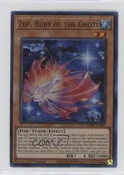 Zep Ruby of the Ghoti Ultra Rare 1st Ed. YuGiOh Darkwing Blast #DABL-EN085 - Image 1