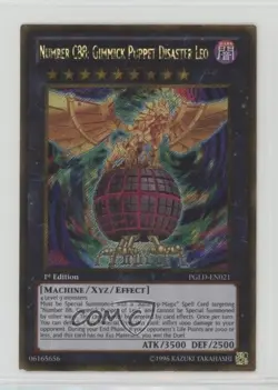 GSCR - Number C88: Gimmick Puppet Disaster Leo 1st Ed. YuGiOh Premium Gold - Image 1