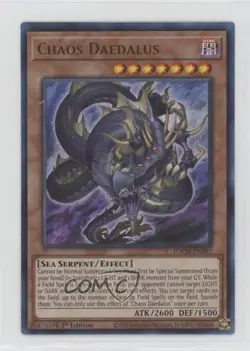 Chaos Daedalus 1st Ed. YuGiOh Toon #TOCH-EN007 - Image 1