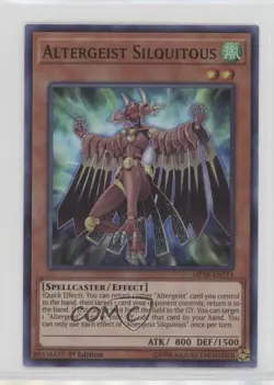 Altergeist Silquitous 1st Ed. YuGiOh Mega-Tins Mega Pack #MP18-EN114 - Image 1