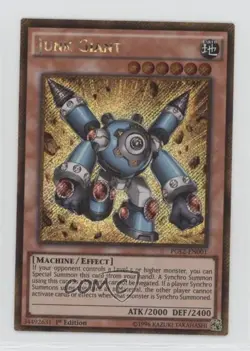 Junk Giant 1st Ed. YuGiOh Premium Gold: Return of the Gold #PGL2-EN001 - Image 1