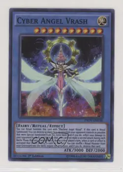 Cyber Angel Vrash 1st Ed. YuGiOh Invasion: Vengeance #INOV-EN036 - Image 1