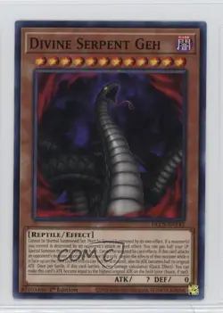 Divine Serpent Geh 1st Ed. YuGiOh Dragons of Legend: The Complete Series - Image 1