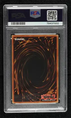 The Cheerful Coffin 1st Ed. YuGiOh Metal Raiders PSA 9 MINT 2002 - Image 2