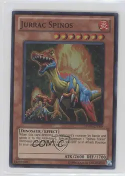 Jurrac Spinos Unlimited YuGiOh Hidden Arsenal 3 #HA03-EN009 2010 - Image 1