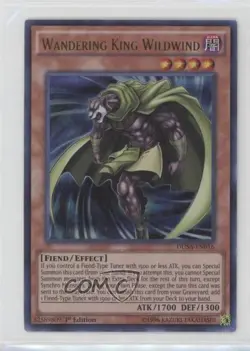 Wandering King Wildwind YuGiOh Duelist Saga 1st Edition #DUSA-EN016 - Image 1