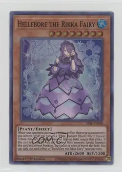 Hellebore the Rikka Fairy 1st Ed. YuGiOh Secret Slayers #SESL-EN020 - Image 1