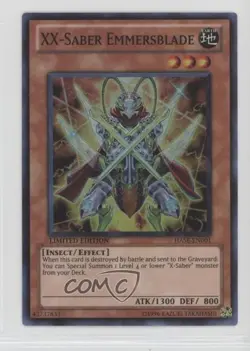 XX-Saber Emmersblade YuGiOh Hidden Arsenal Special Edition #HASE-EN001 - Image 1