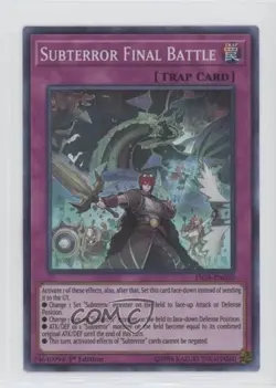 Super Rare - Subterror Final Battle 1st Ed. YuGiOh Fists of the Gadgets - Image 1