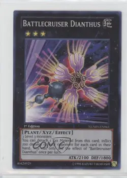 Battlecruiser Dianthus 1st Ed. YuGiOh Number Hunters #NUMH-EN043 - Image 1