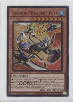 Therion Reaper Fum Ultra Rare 1st Ed. YuGiOh 25th Anniversary Dueling Heroes - Image 1