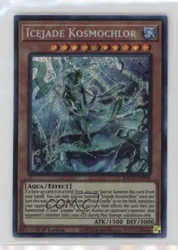 SCR - Icejade Kosmochlor 1st Ed. YuGiOh Battle of Chaos #BACH-EN006 - Image 1