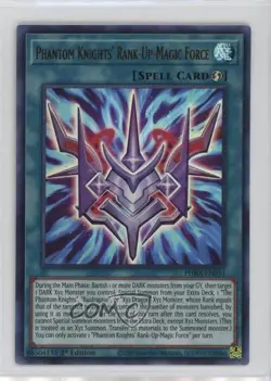 UR - Phantom Knights' Rank-Up-Magic Force 1st Ed. YuGiOh Rage #PHRA-EN051 - Image 1