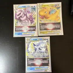 (LOT OF 3) V STAR POKEMON CARDS 2022 NINTENDO - Image 1