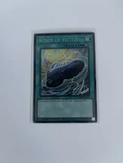 YU-GI-OH X Nike Promo Card Winds Of Victory Air Max Muscle 95 Spell Card - Image 1