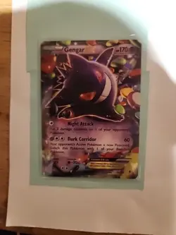 Gengar EX 34/119 XY Phantom Forces Holo Ultra Rare Pokemon TCG Card - Image 1