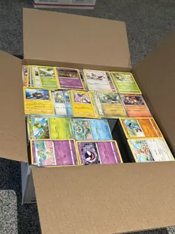 Box Of 7100 Pokemon Cards, Base Commons And Uncommons - No Trainers & No Energy - Image 3
