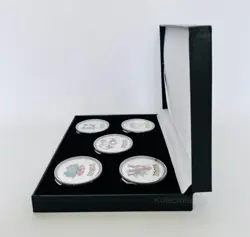 Pokemon Silver Collectable Coins Pokemon Card Collectors Gift Ft Charizard - Image 3