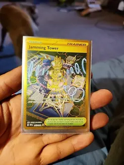 Pokemon TCG Trainer Jamming Tower Card 243/182 Destined Rivals - Image 2