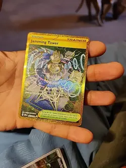 Pokemon TCG Trainer Jamming Tower Card 243/182 Destined Rivals - Image 3