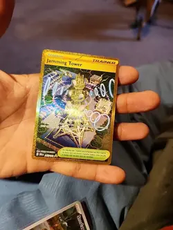 Pokemon TCG Trainer Jamming Tower Card 243/182 Destined Rivals - Image 4