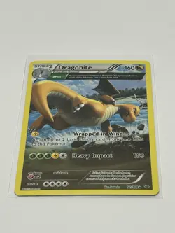 Pokemon TCG Roaring Skies Dragonite Full Art Holo Rare Card 52/108 NM Condition - Image 1