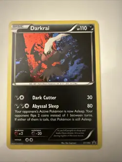 Darkrai Holo Promo XY194 Black Star Pokemon Card 2017 MP - Image 1