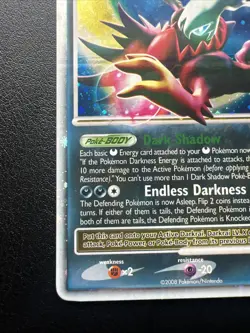 Darkrai LV.X DP19 Diamond and Pearl Promo Holo Card - Image 2