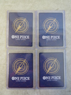 Lot of 4 One Piece Anime Sanji & Pudding EB02-035 CCG Trading Cards - Image 2