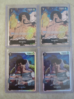 Lot of 4 One Piece Anime Sengoku EB02-044 CCG Trading Cards - Image 1