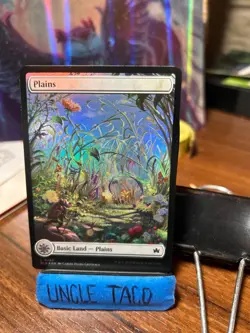 Plains ⚪🔆 Bloomburrow 263 SUMMER MTG Card NM/M Foil - Image 1