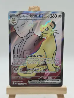 Team Rocket’s Persian ex Destined Rivals 219/182 Full Art Card - Image 1
