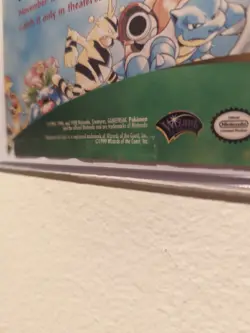Original Pokemon Trading Card Game League Magazine Ad 1999 8.5X11 Hung Art - Image 4