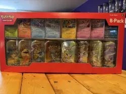 Pokemon TCG Prismatic Evolutions Costco 8 Mini-Tin Bundle w/ Promo Cards SEALED - Image 2