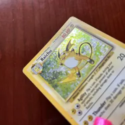 Pokemon TCG Raichu Base 15/102 Rare Unlimited Holo Vintage WOTC Game Card Set - Image 5