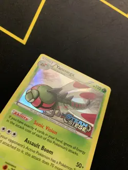 Yanmega XY144 Prerelease Promo NM -Rare Holo Pokemon Card- Steam Siege (1) - Image 3