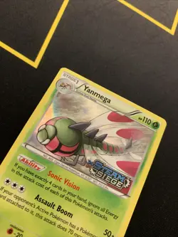Yanmega XY144 Prerelease Promo NM -Rare Holo Pokemon Card- Steam Siege (1) - Image 4
