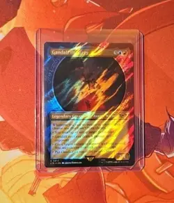 Gandalf the Grey (Showcase) (Surge Foil) #814 NM Lord of the Rings LTR Magic MTG - Image 1