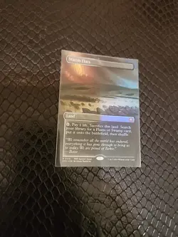 MTG - Marsh Flats BORDERLESS Special Guest - NM - Tarkir Dragonstorm - Image 1