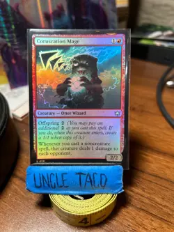 x1 Coruscation Mage BLB Bloomburrow MTG 131 FOIL UNCOMMON M/NM 1x - Image 1